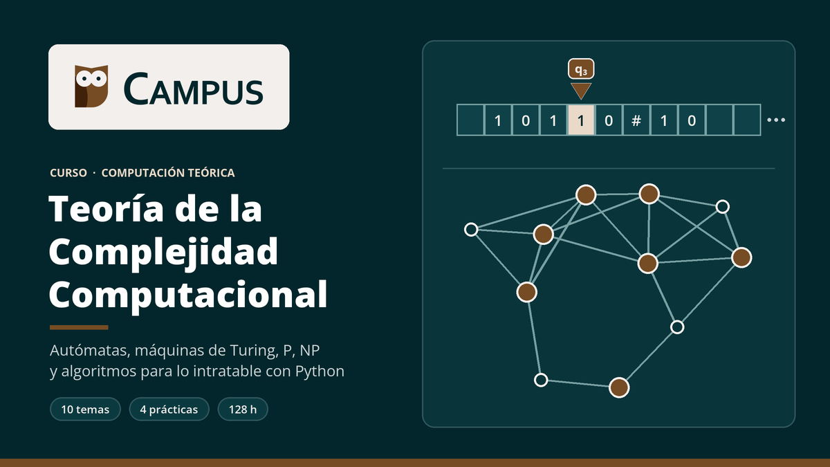 Imagen del curso Teoría de la Complejidad Computacional